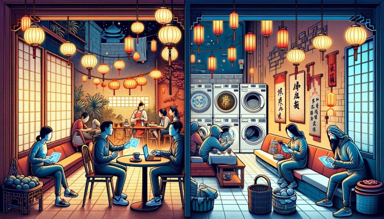 中國的加密禁令勢不可擋！人們在小吃攤和自助洗衣店「實物」購買硬幣，每年交易額為 864 億美元。