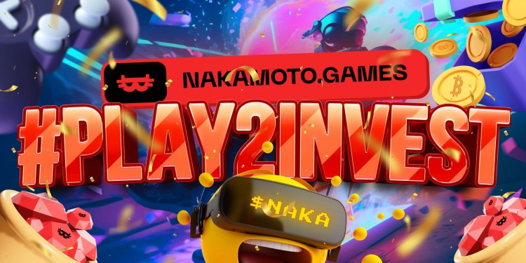 NAKAMOTOGAMES推出PLAY2INVEST功能玩賺錢遊戲的遊戲規則改變者