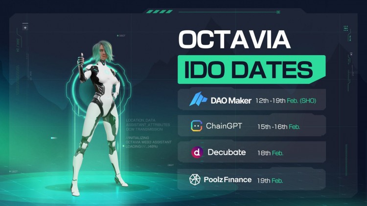 Octavia 代幣 IDO 發布重磅陣容