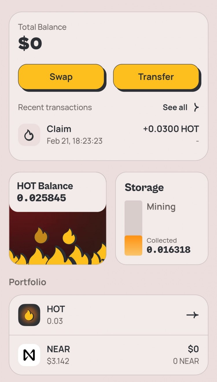 Telegram Bot: Free HOT Token Mining