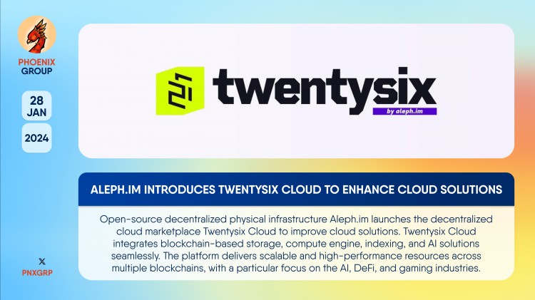 Twentysix Cloud：去中心化雲端解決方案