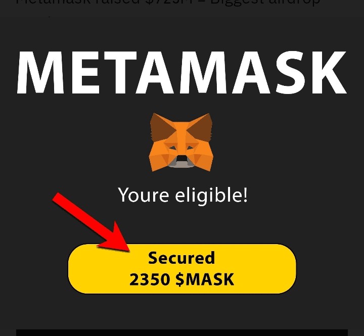 Metamask宣布7.25億美元空投